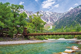 龍野・姫路・三木 発
№1872 乳白色の名湯「白骨温泉」と日本屈指の山岳リゾート「上高地」2